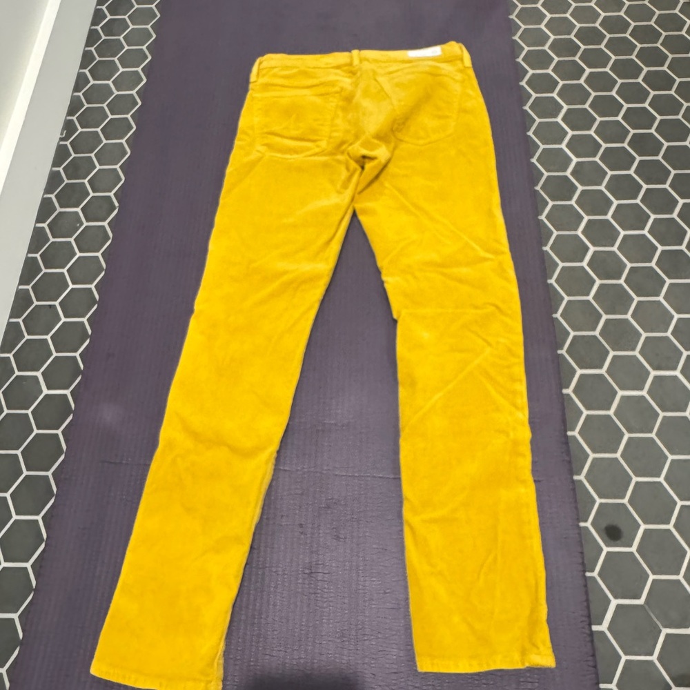 AG mustard yellow cords